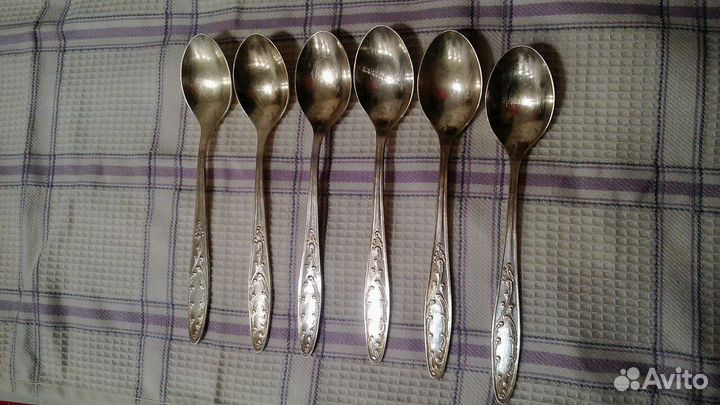 Мельхиоровые чайные ложки