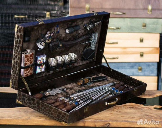 Шашлычный подарочный набор