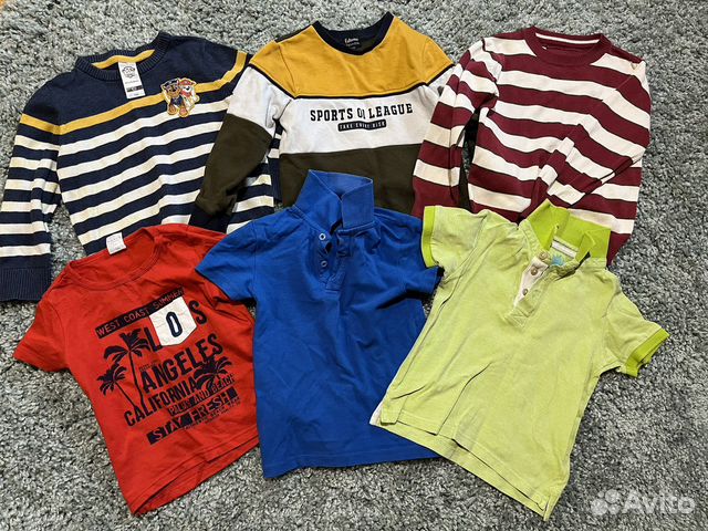 Пакет вещей для мальчика 2-3 года