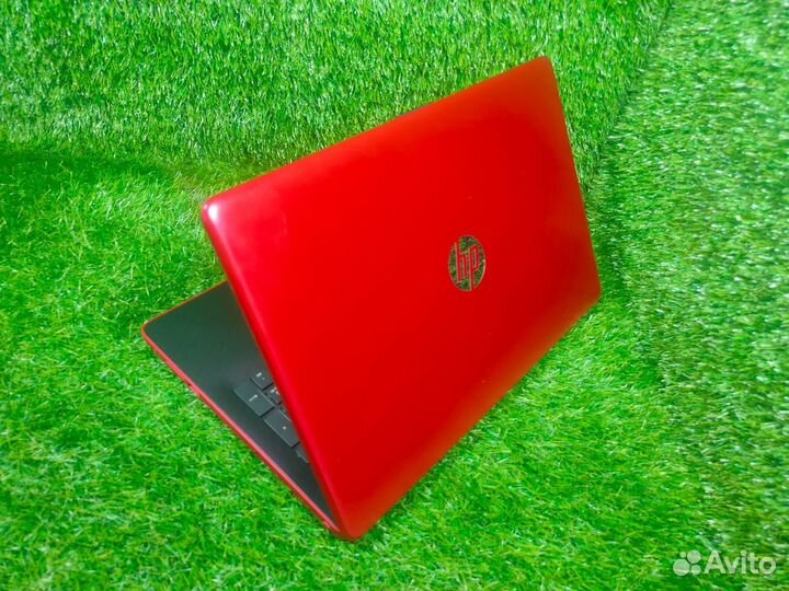 Стильный красный HP с SSD в отл состоянии.Гарантия
