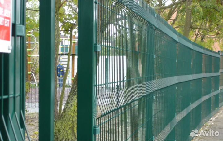Забор из 3D сетки цена за метр цена