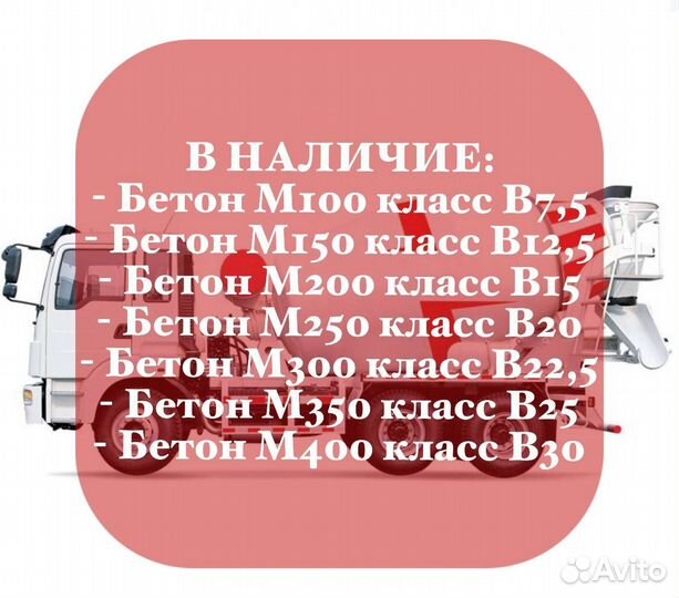 Бетон от производителя