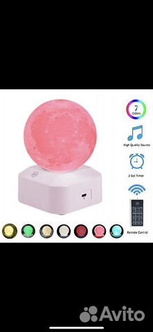 Многофункциональный ночник с колыбельной