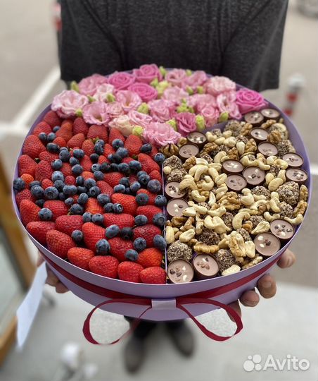 Клубника в шоколаде, букет на 1 сентября