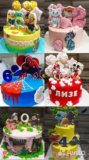 Торты, пирожные, капкейки на заказ