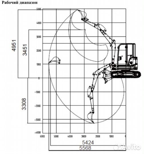 Мини-экскаватор Lonking CDM6035, 2024