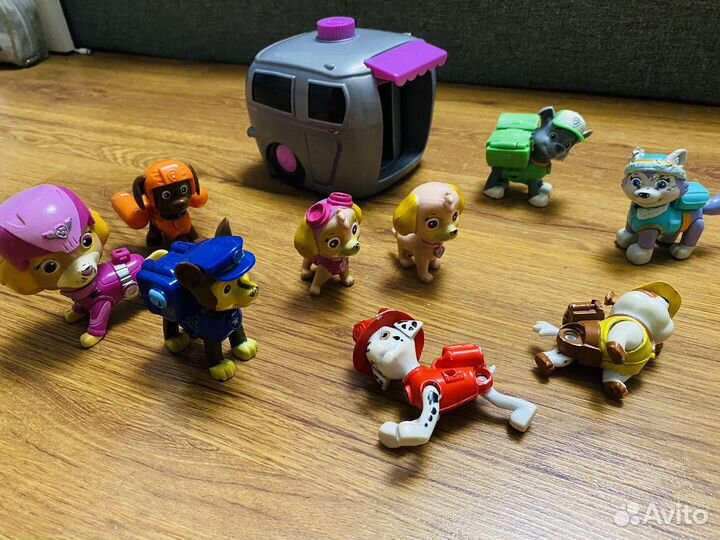 Игрушки щенячий патруль