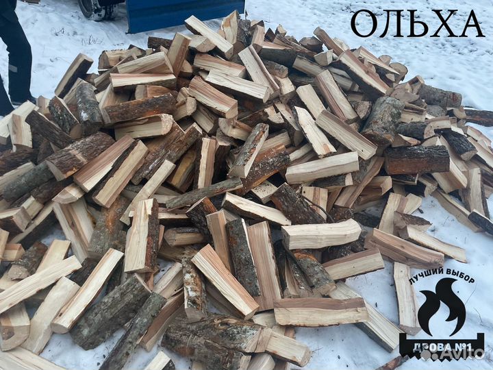 Дрова березовые колотые