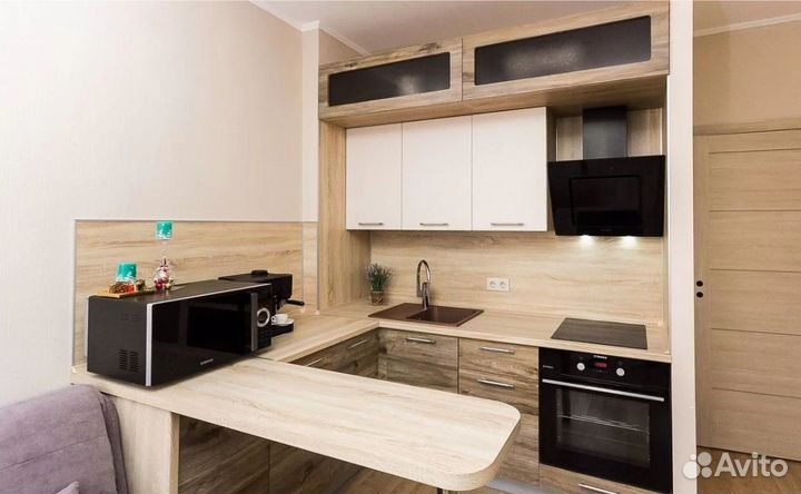 Кухонный гарнитур с островом