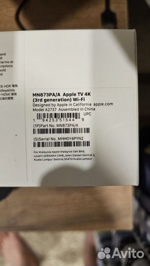 Тв-приставки Apple TV 2022 64gb