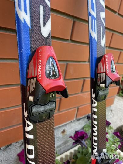 Горные лыжи детские Salomon 120см комплект