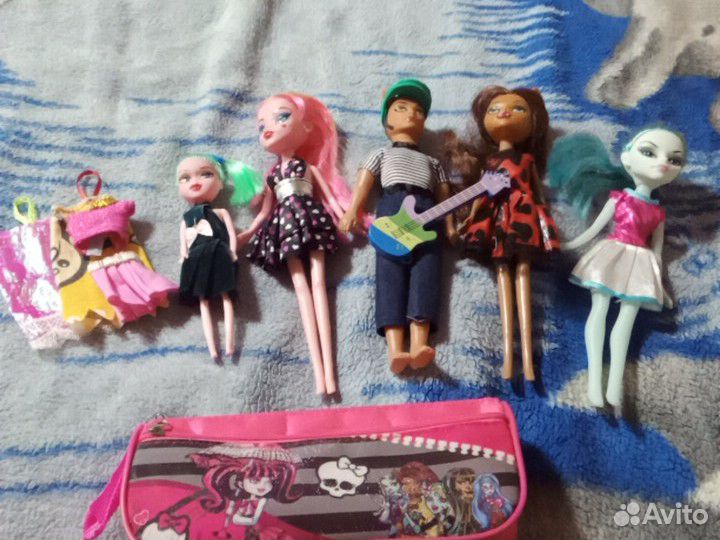Куклы и пенал Monster High