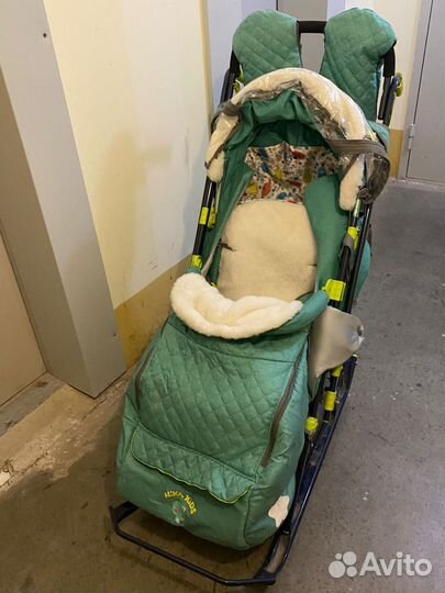 Детские санки коляска бу