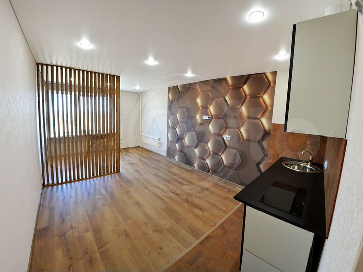 Квартира-студия, 25,4 м², 8/9 эт.