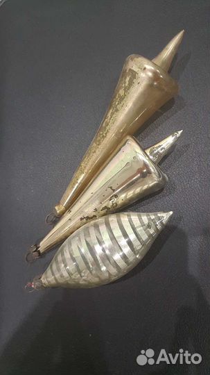 Елочные игрушки СССР Глинка