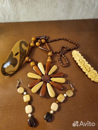 Бижутерия из природных материалов