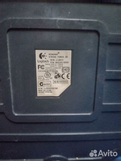 Джойстик. Штурвал с обратной связью. Logitech