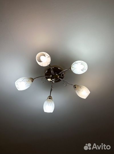 Люстра потолочная 5 шт