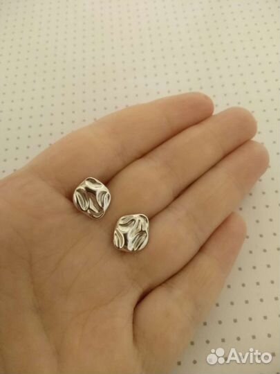 Серебряные серьги