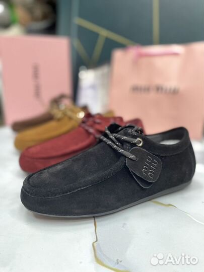 Лоферы miu miu женские 36-40