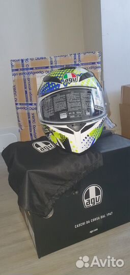 Шлем интеграл AGV K-3 размер: S (55-56)