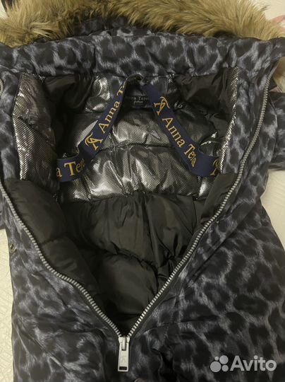 Зимний комбинезон для девочки 86