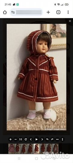 Пальто для куклы
