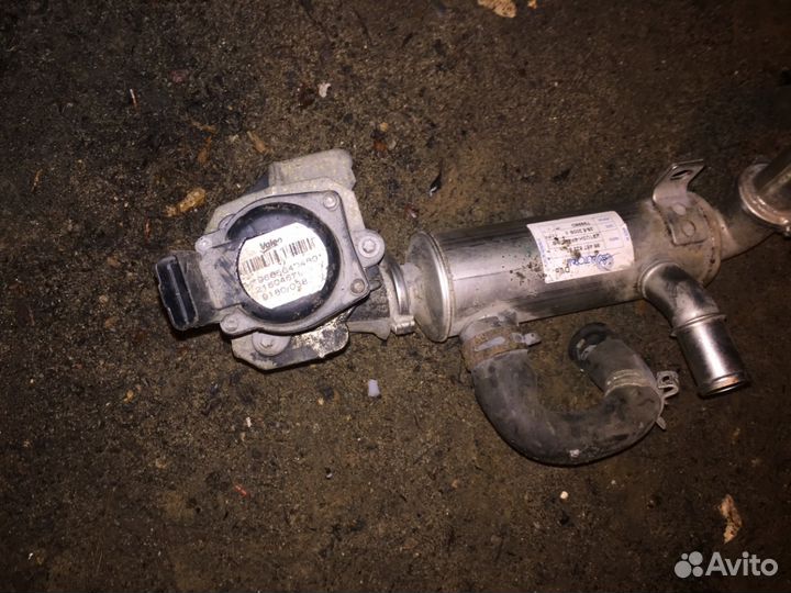 Охладитель Егр на Citroen C5X7, 1.6л. TD