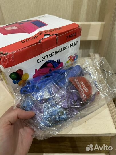 Электрический насос компрессор для надувания шаров