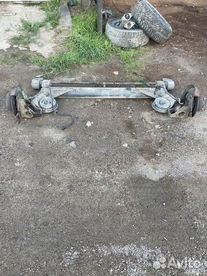 Балка задняя VW Passat B5 VR5 AGZ 2.3 99г