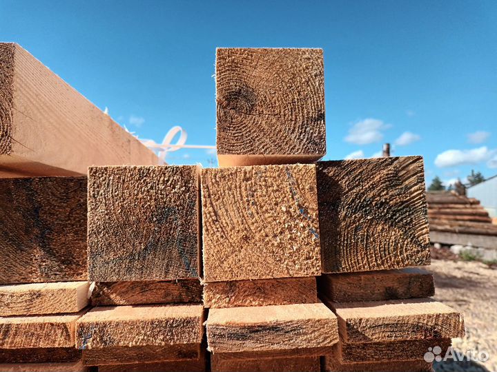 Брус 100х100х6000