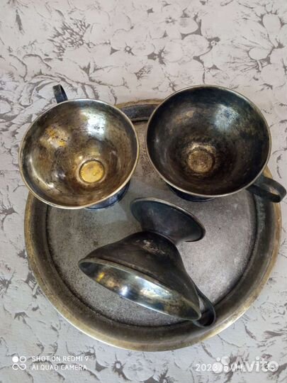 Мельхиоровый набор СССР