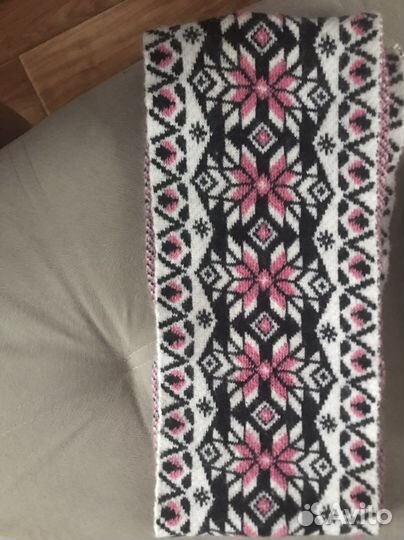 Комплект шапка и шарф