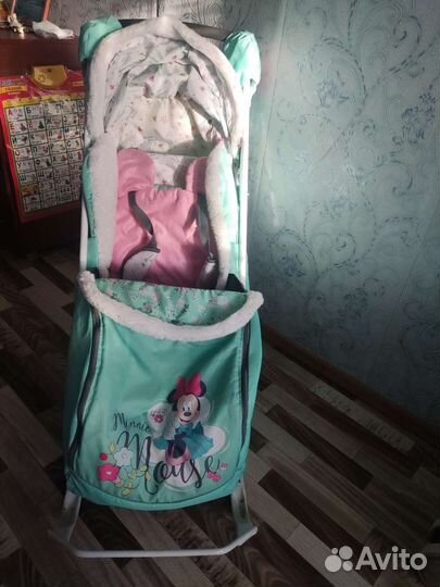 Коляска санки