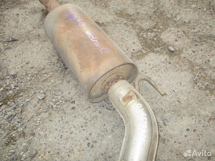 Средняя часть глушителя Opel Vectra C