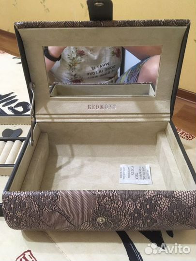 Шкатулка для украшений новая redmond
