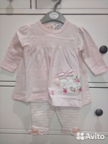 Набор слипов 62, 74р. новые (Англия)