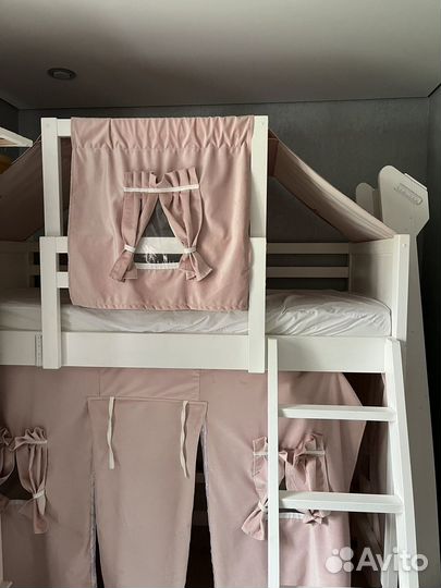 Детская кровать домик бу