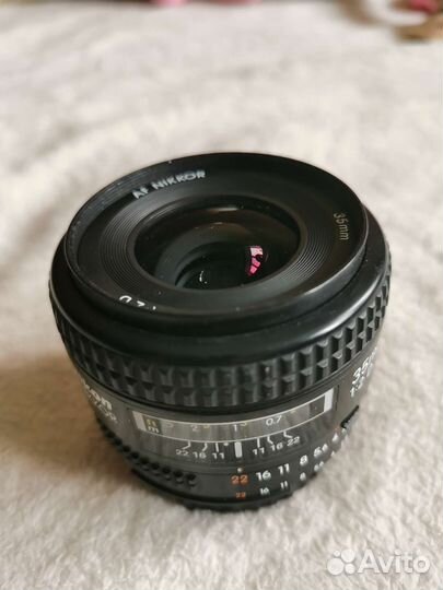Объектив Nikon AF Nikkor 35mm f:2 D