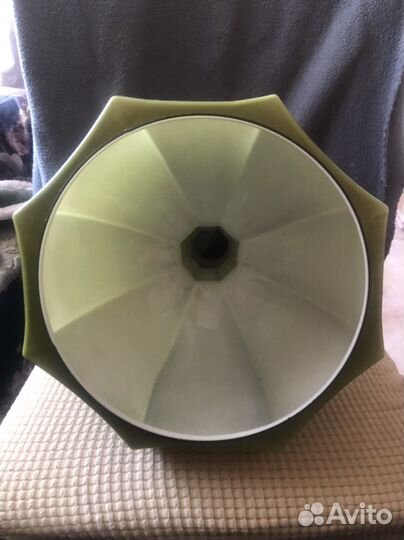 Старинный стеклянный абажур до 1917 года