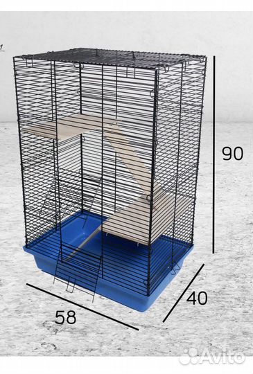 Клетка для грызунов большая