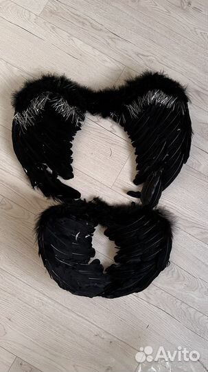 Карнавальные крылья и нимб