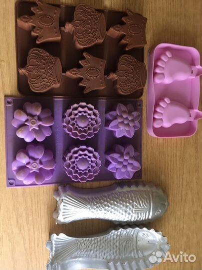 Формочки для выпечки и мороженного