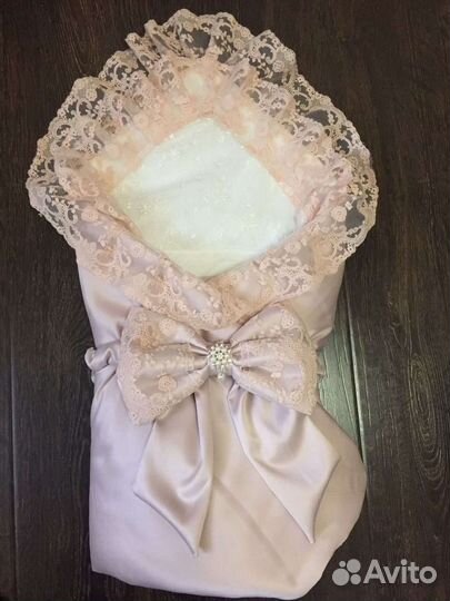 Комплект на выписку для девочки зима