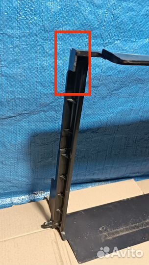 Дефлектор радиатора renault logan 2, sandero 2