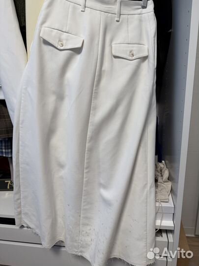 Юбка lime белая