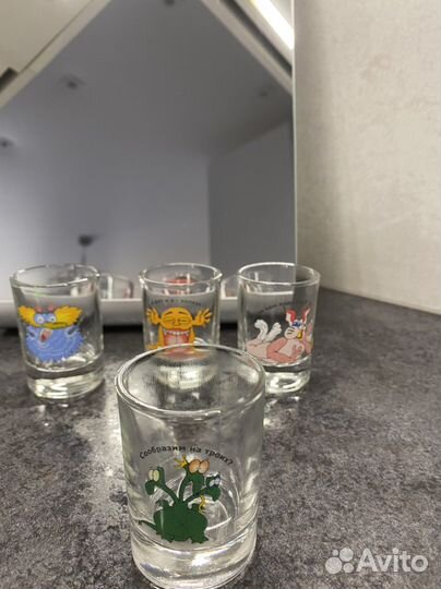 Рюмки прикольные с надписями