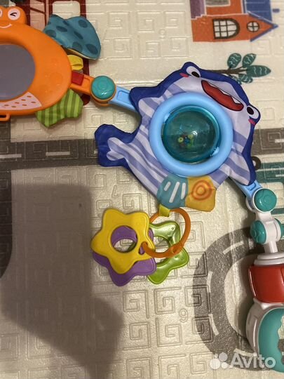 Дуга на коляску на кроватку развивающая 90см