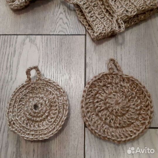 Мочалка ручной работы