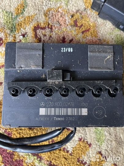 Блок комфорта mercedes w220